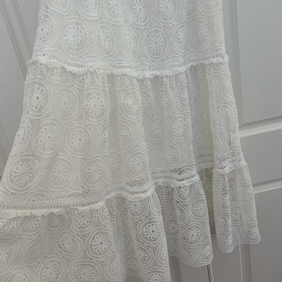 Trina Turk White Eyelet Backyard Dress - Picture 9 of 13